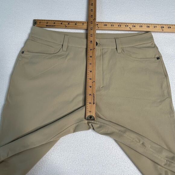 Lululemon Men's Size 32X29 ABC Slim-Fit Pant Warpstreme Trench - Picture 2 of 8